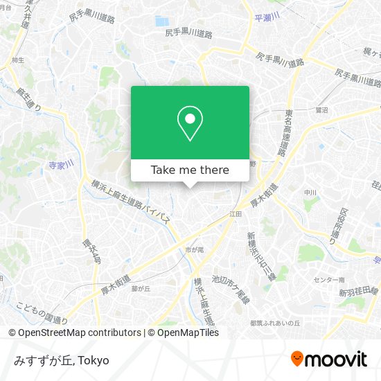 みすずが丘 map