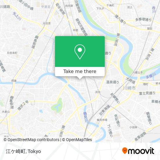 江ケ崎町 map