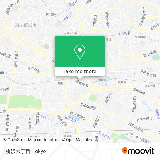 柳沢六丁目 map