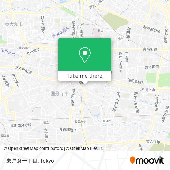 東戸倉一丁目 map