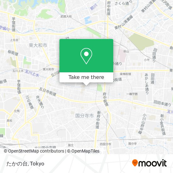 たかの台 map