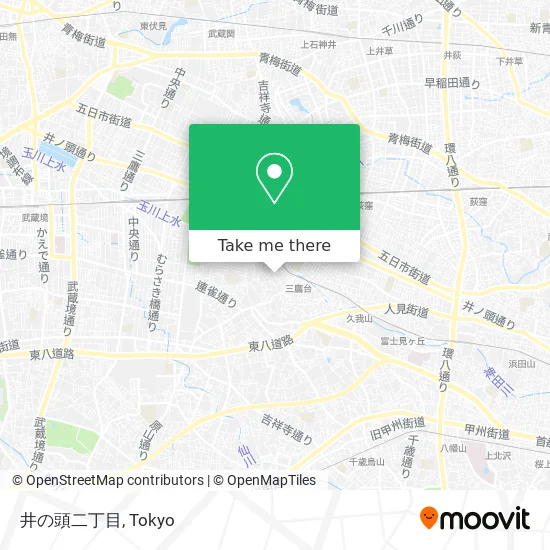 井の頭二丁目 map