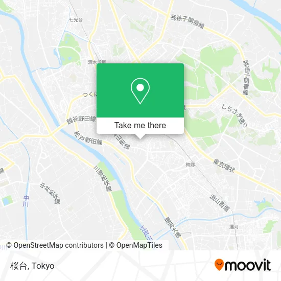 桜台 map
