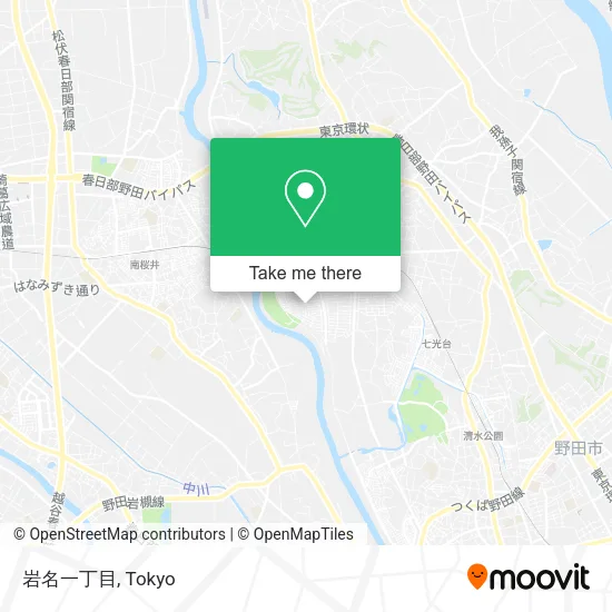 岩名一丁目 map