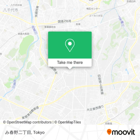 Mihayashi 2-Chome map