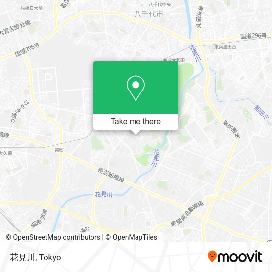 花見川 map