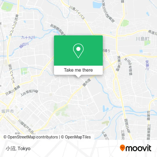 小沼 map