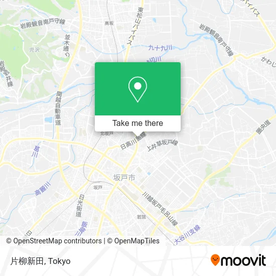 片柳新田 map