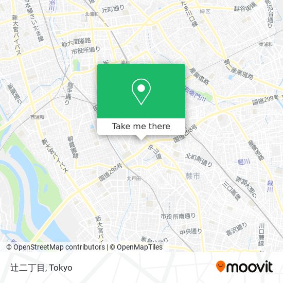 辻二丁目 map