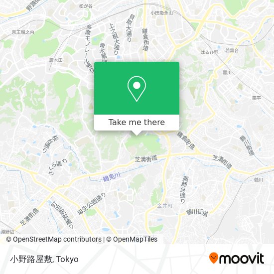 小野路屋敷 map