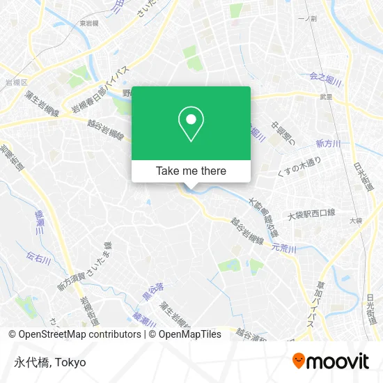 永代橋 map