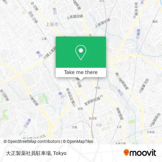 大正製薬社員駐車場 map
