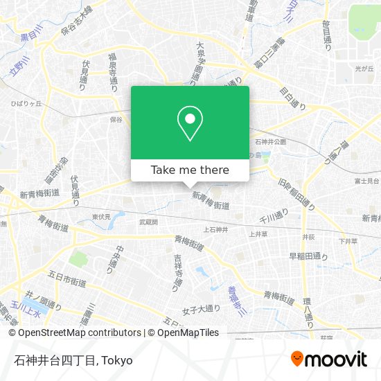 石神井台四丁目 map