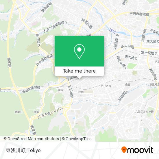 東浅川町 map