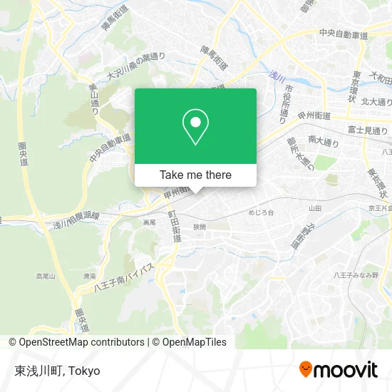 東浅川町 map