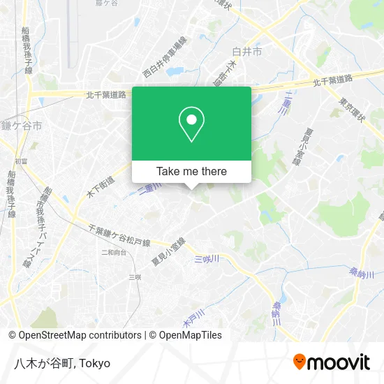 八木が谷町 map