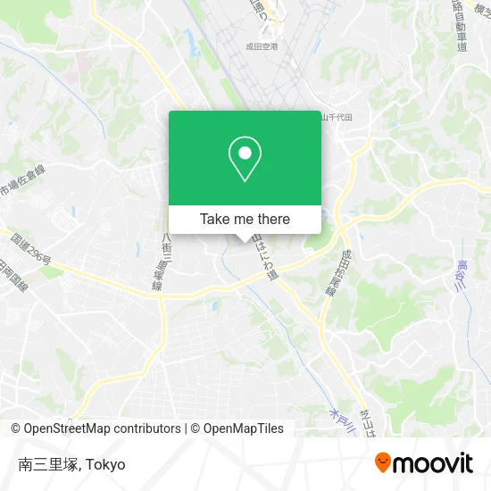 Minami-Sanrizuka map