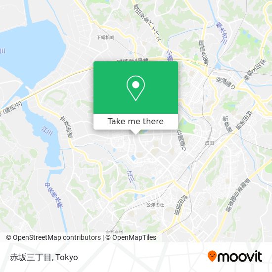 赤坂三丁目 map
