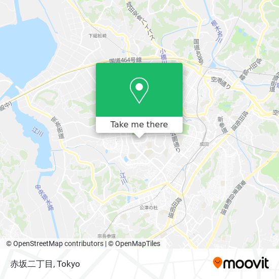 赤坂二丁目 map