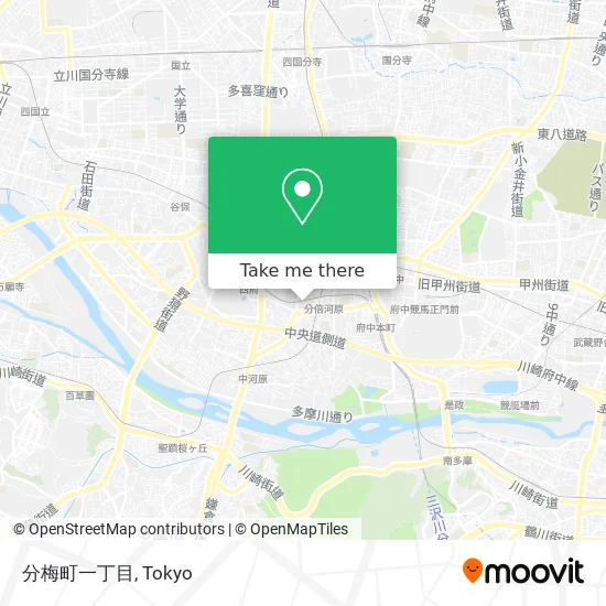 分梅町一丁目 map