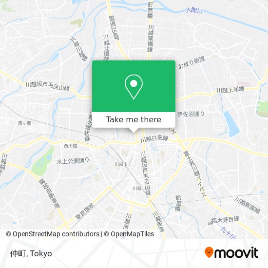 仲町 map