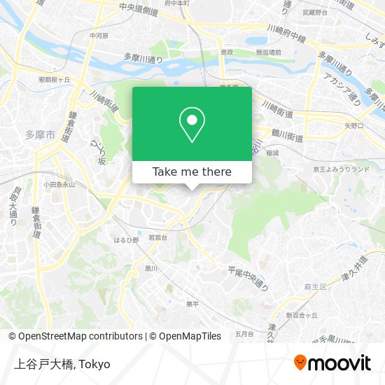 上谷戸大橋 map