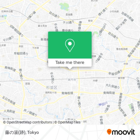 藤の湯(跡) map