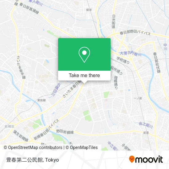 豊春第二公民館 map
