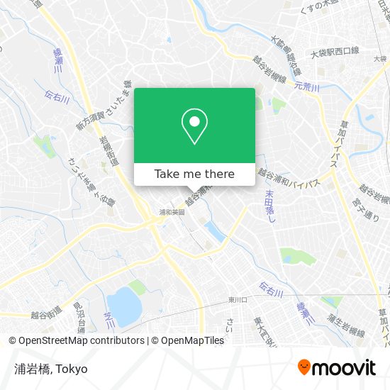 浦岩橋 map