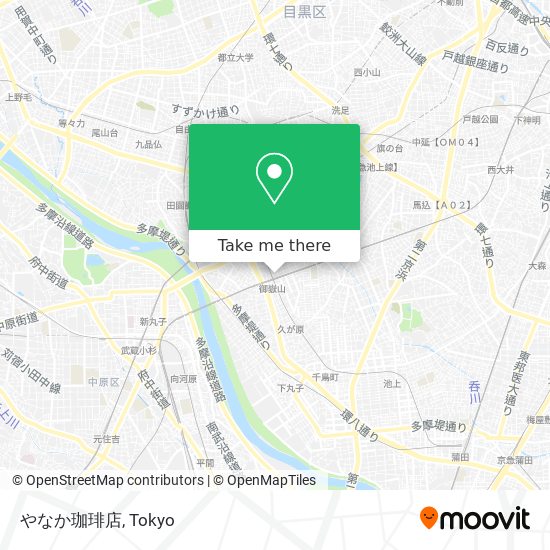 やなか珈琲店 map