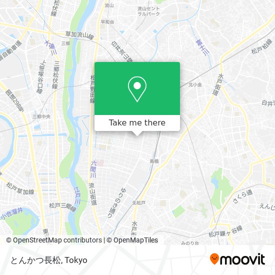 とんかつ長松 map
