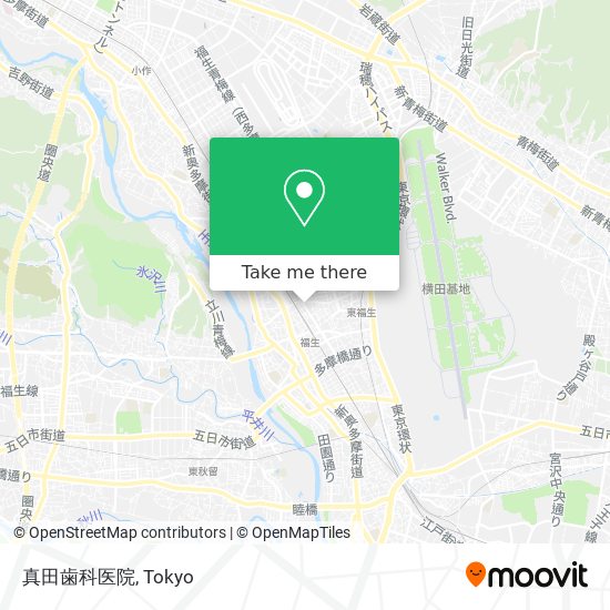 真田歯科医院 map