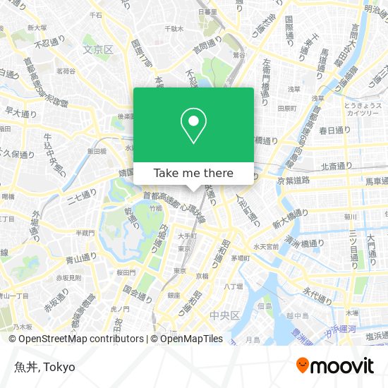 魚丼 map