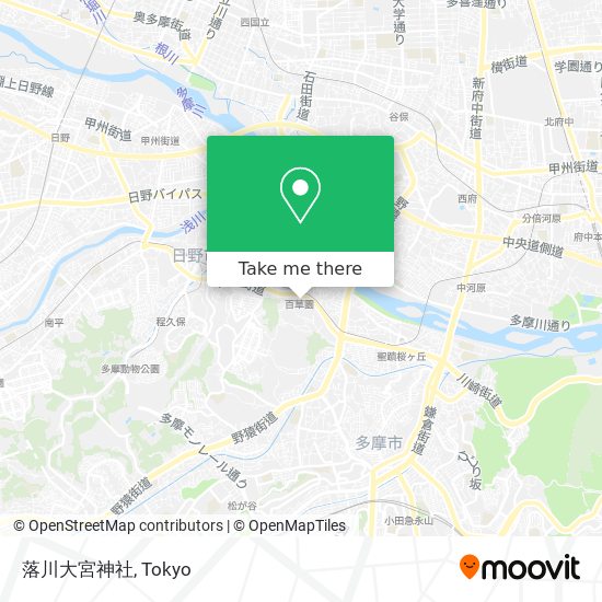 落川大宮神社 map