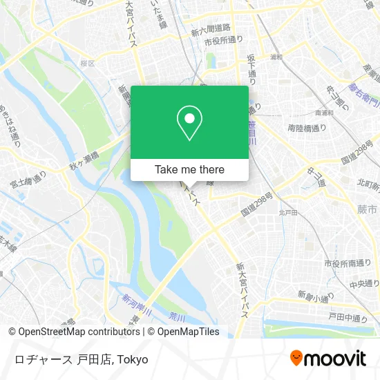 ロヂャース 戸田店 map