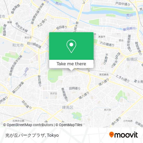 光が丘パークプラザ map