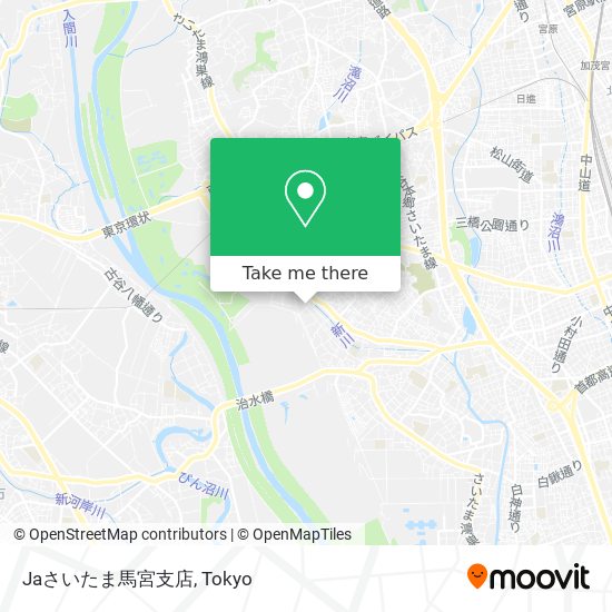 Jaさいたま馬宮支店 map