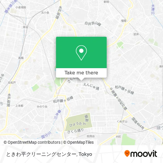 Tokiwa Flat Cleaning Center map