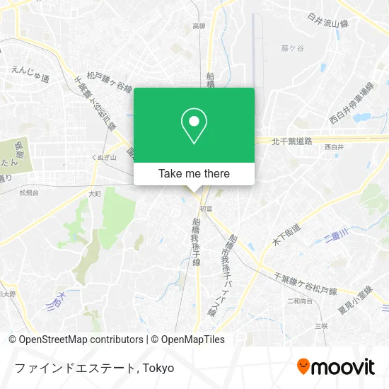 ファインドエステート map