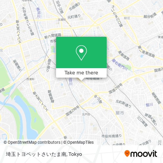 埼玉トヨペットさいたま南 map