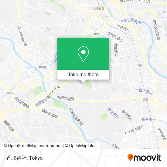 香取神社 map