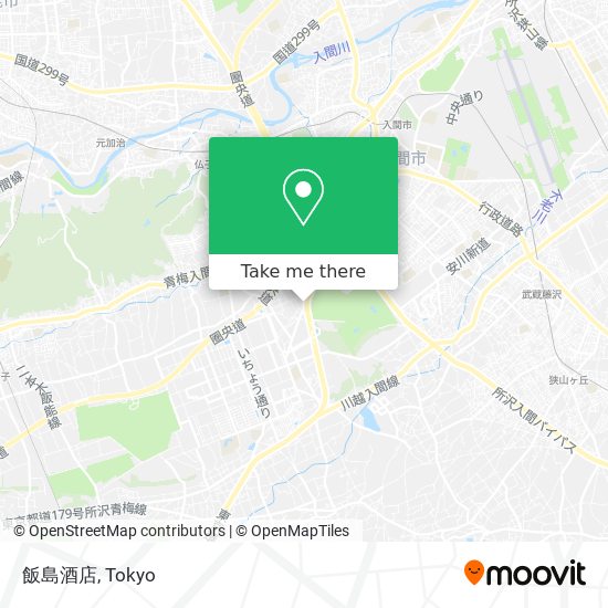 飯島酒店 map