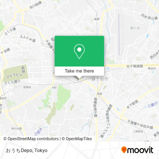 おうちDepo map
