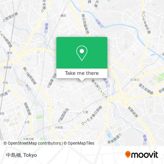中島橋 map