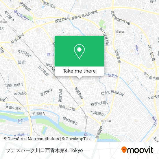 プナスパーク川口西青木第4 map