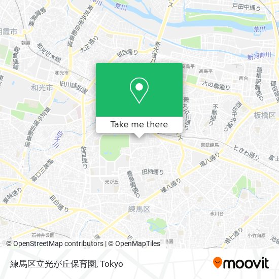 練馬区立光が丘保育園 map