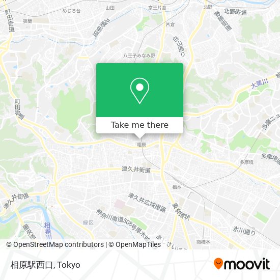 相原駅西口 map