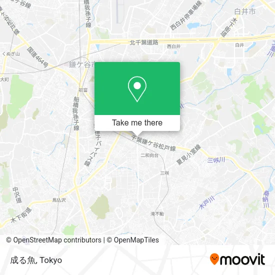 成る魚 map