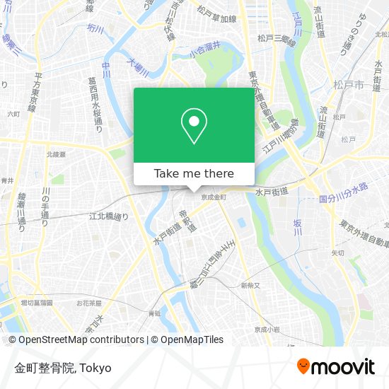 金町整骨院 map