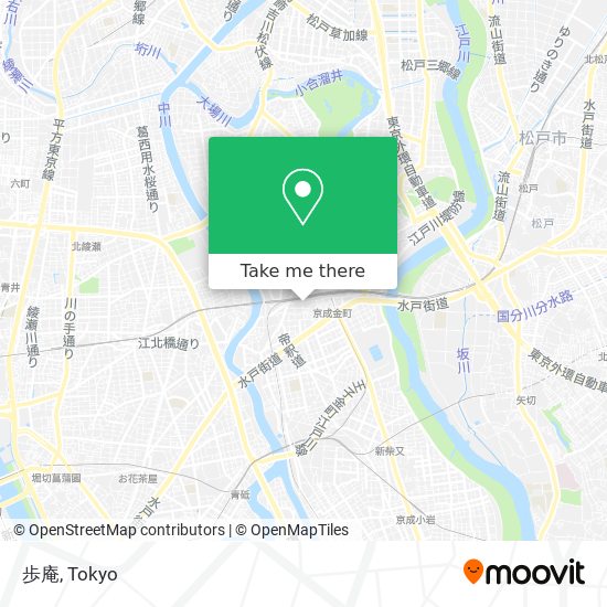 歩庵 map